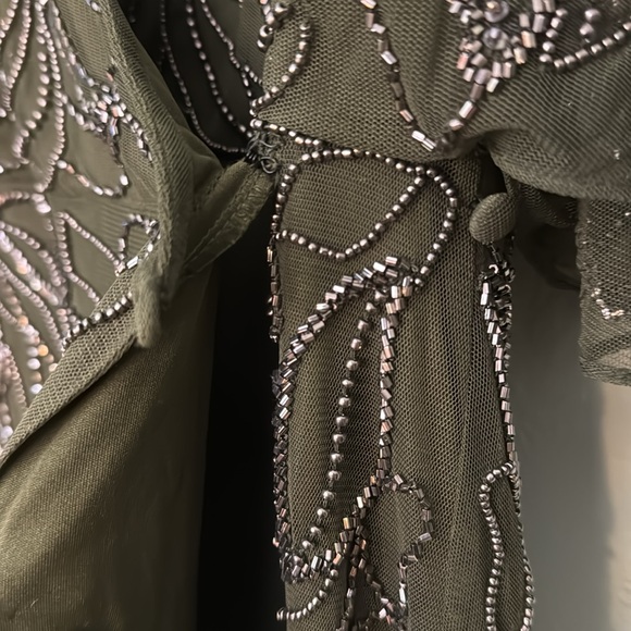 Anthropologie BHLDN Hannon Dress beaded size 10 - Picture 13 of 15